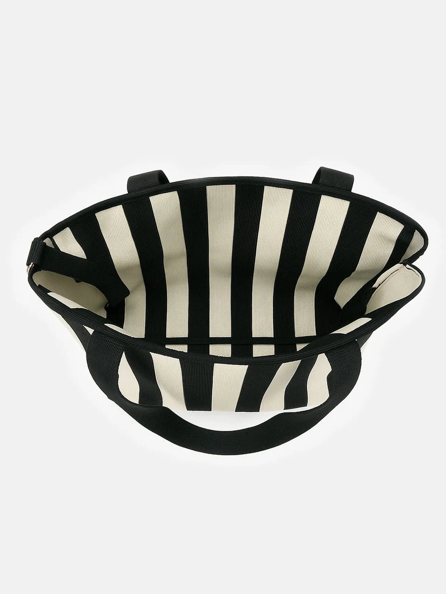 Torba damska shopper - plażowa w pasy F87/BAG59