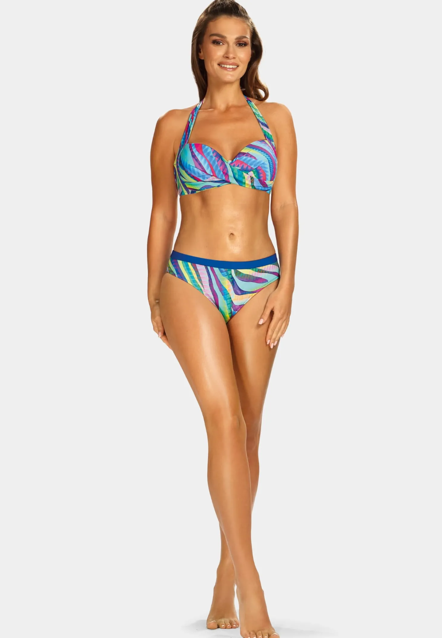 Wiązana góra od Bikini push-up FG20A/881 Luxe Wave
