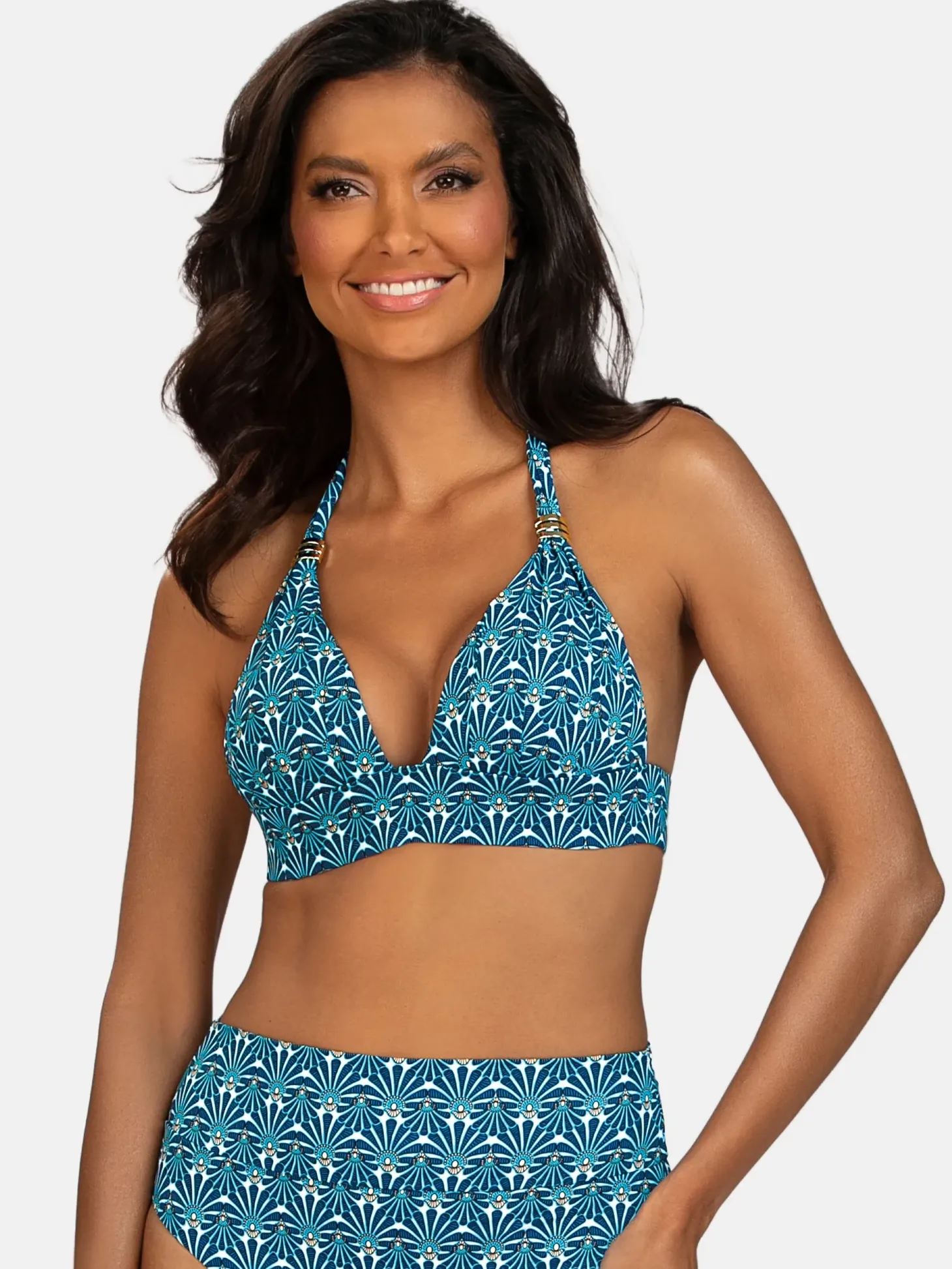 Wiązana góra od bikini wyjmowany push-up FG161/922