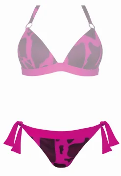 Wiązane figi kąpielowe w kolorze Magenta FD17D/893