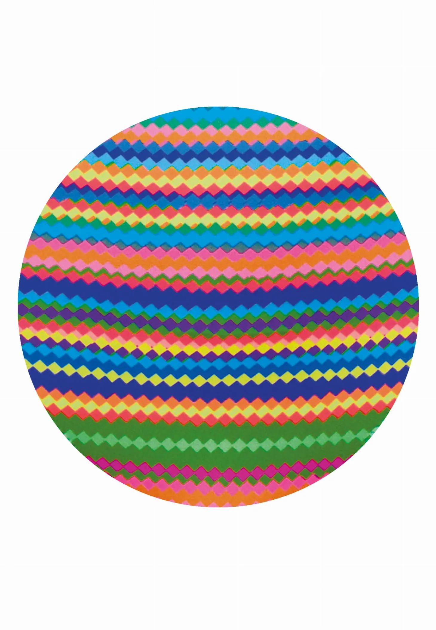 Wiązane figi od bikini kolorowe paski FD144/884