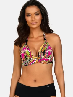 Wiązany biustonosz kąpielowy z push-up FG161/929P