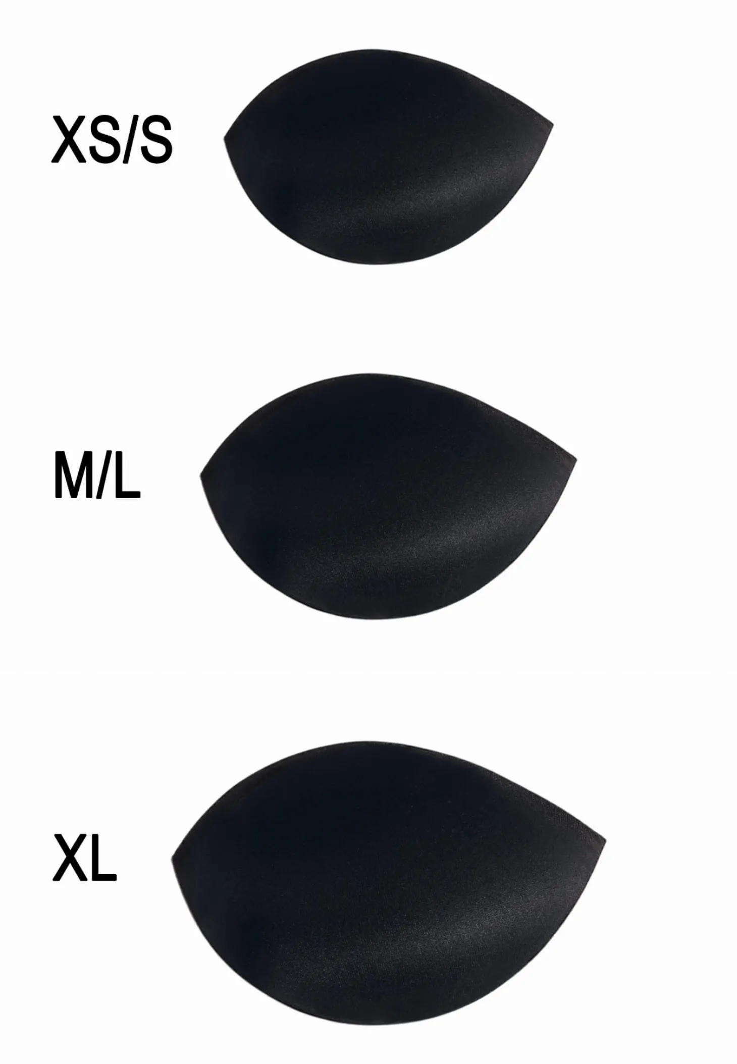 Wkładki modelujące do biustonosza push-up WK3/509