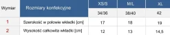 Wkładki modelujące do biustonosza push-up WK3/645