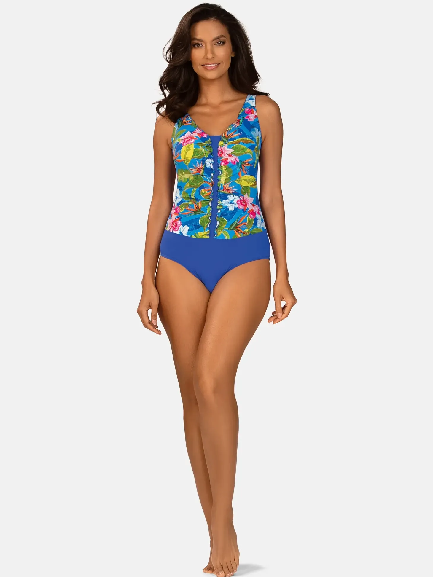 Wyszczuplający strój kąpielowy F33/920 plus size