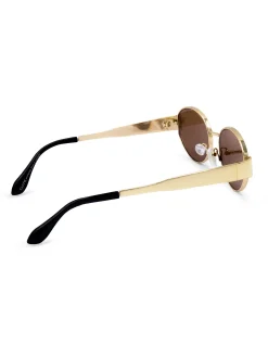 Zestaw | Brązowe owalne okulary w stylu MARC woman