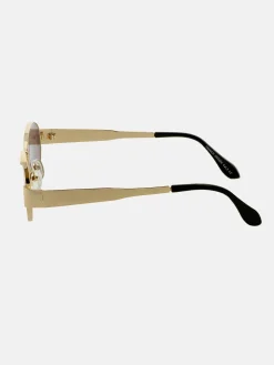 Zestaw | Brązowe owalne okulary w stylu MARC woman