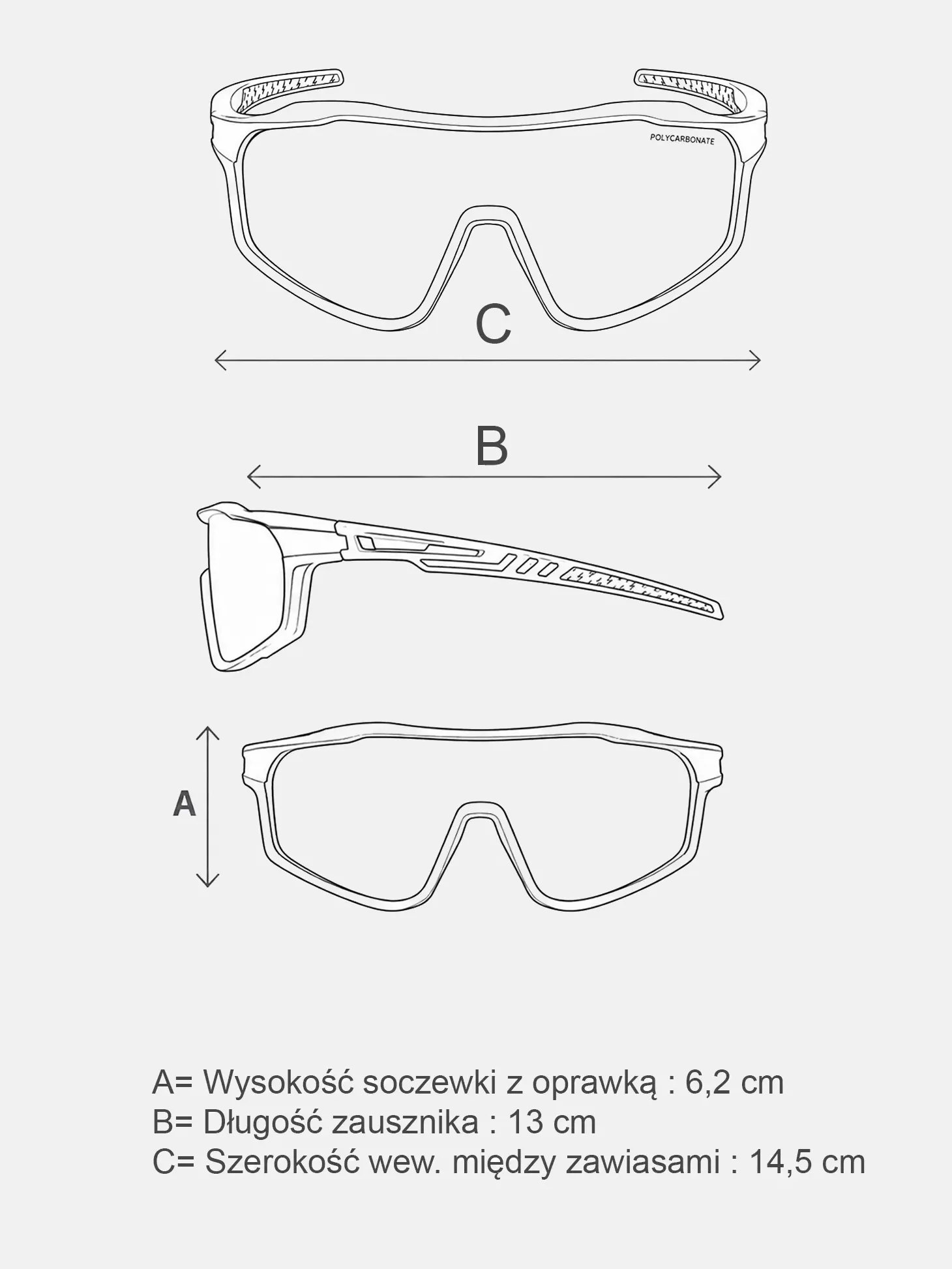 Zestaw | Damskie okulary przeciwsłoneczne Speed