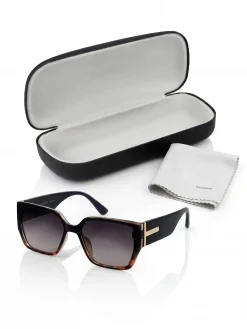 Zestaw | Damskie okulary z polaryzacją Amber Noir