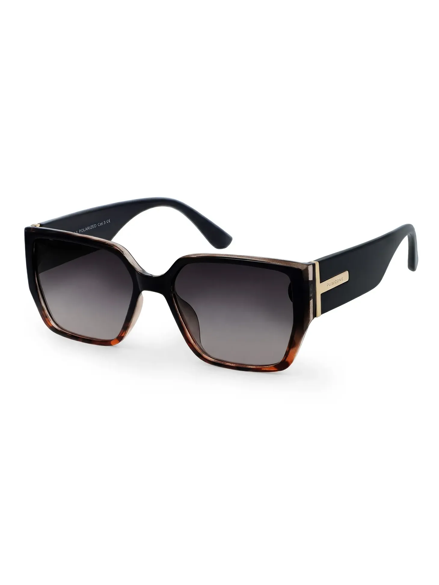 Zestaw | Damskie okulary z polaryzacją Amber Noir