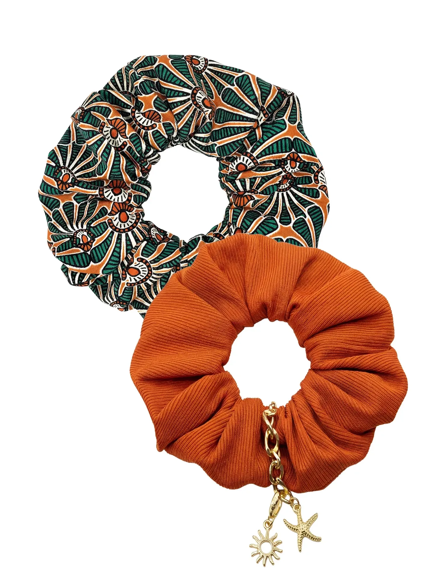 Zestaw 2 gumek do włosów Scrunchie ZG03/923
