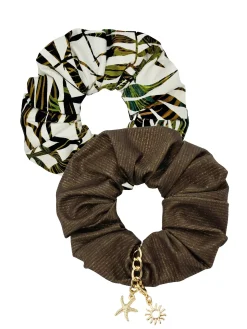 Zestaw 2 gumek do włosów Scrunchie ZG03/925