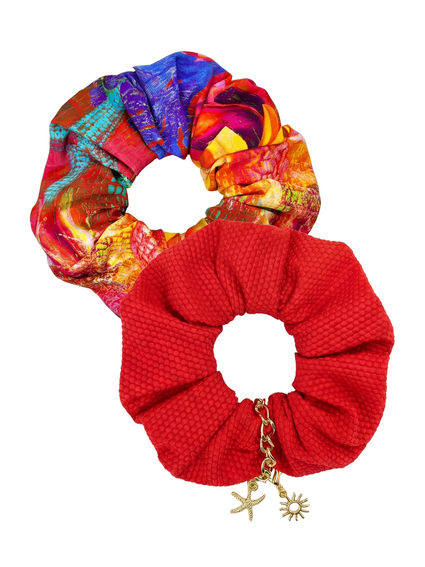 Zestaw 2 gumek do włosów Scrunchie ZG03/921