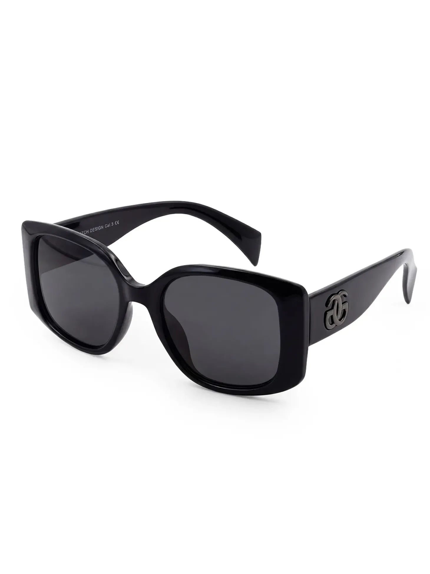 Zestaw | Okulary przeciwsłoneczne Bella Black GG