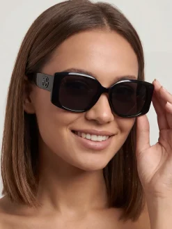 Zestaw | Okulary przeciwsłoneczne Bella Black GG