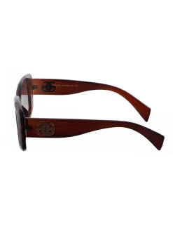 Zestaw | Okulary przeciwsłoneczne Bella Brown GG